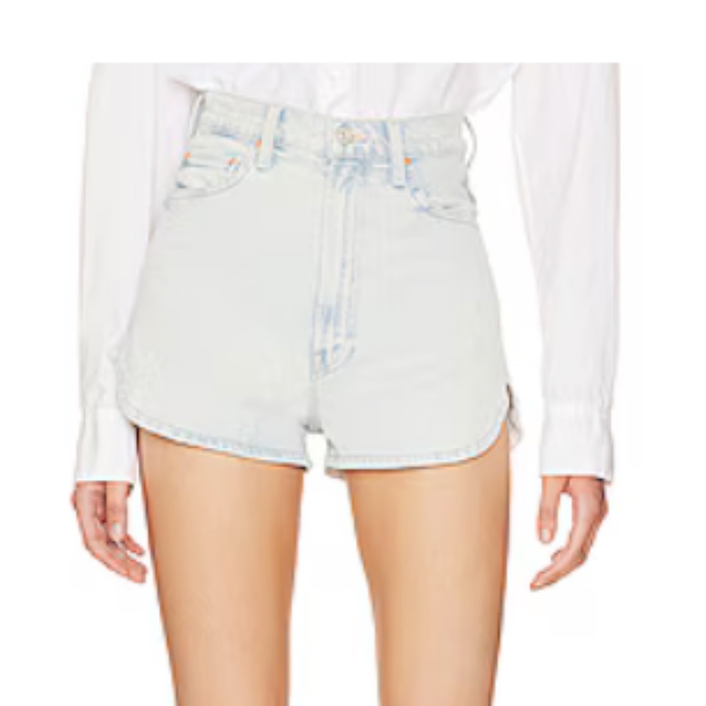 Mother THE TIPPY TOP FRISKY ZIP MATINEE IN I DO DECLARE Shorts
